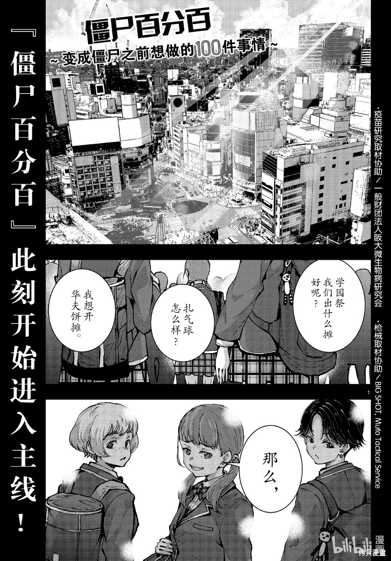 《僵尸百分百》第49话第1页