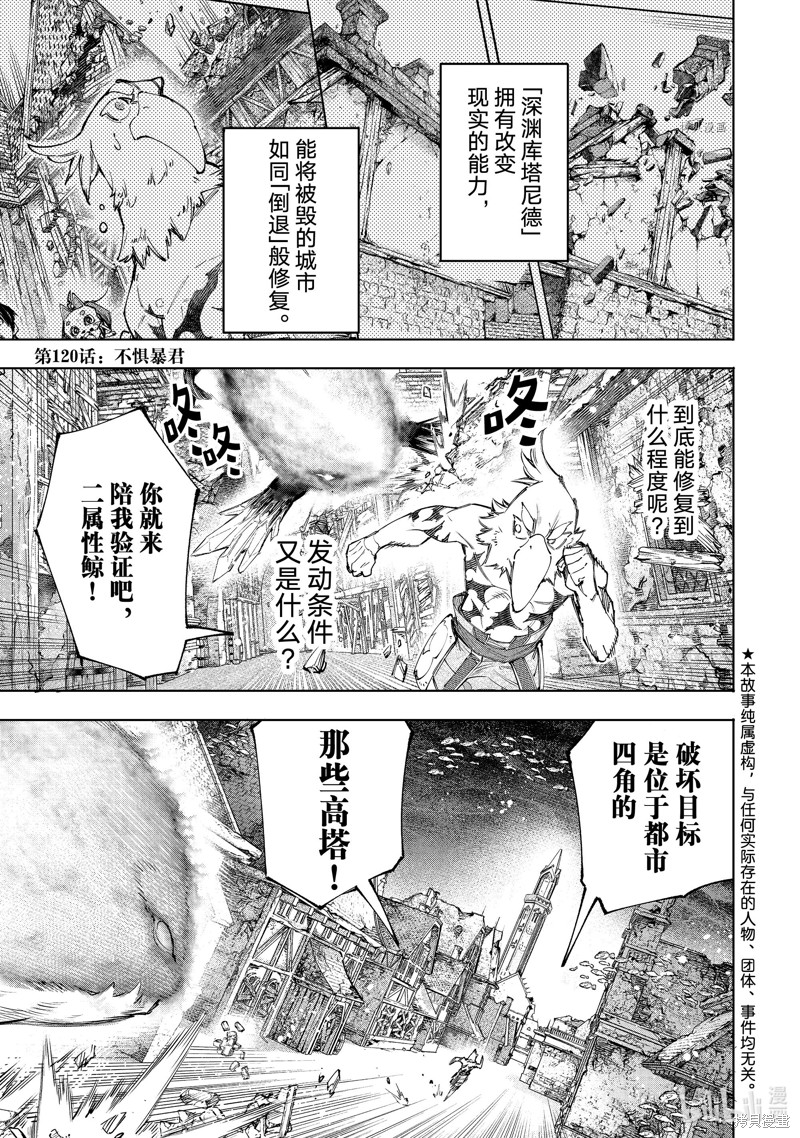 《香格里拉·弗陇提亚~屎作猎人向神作发起挑战~》第120话第1页