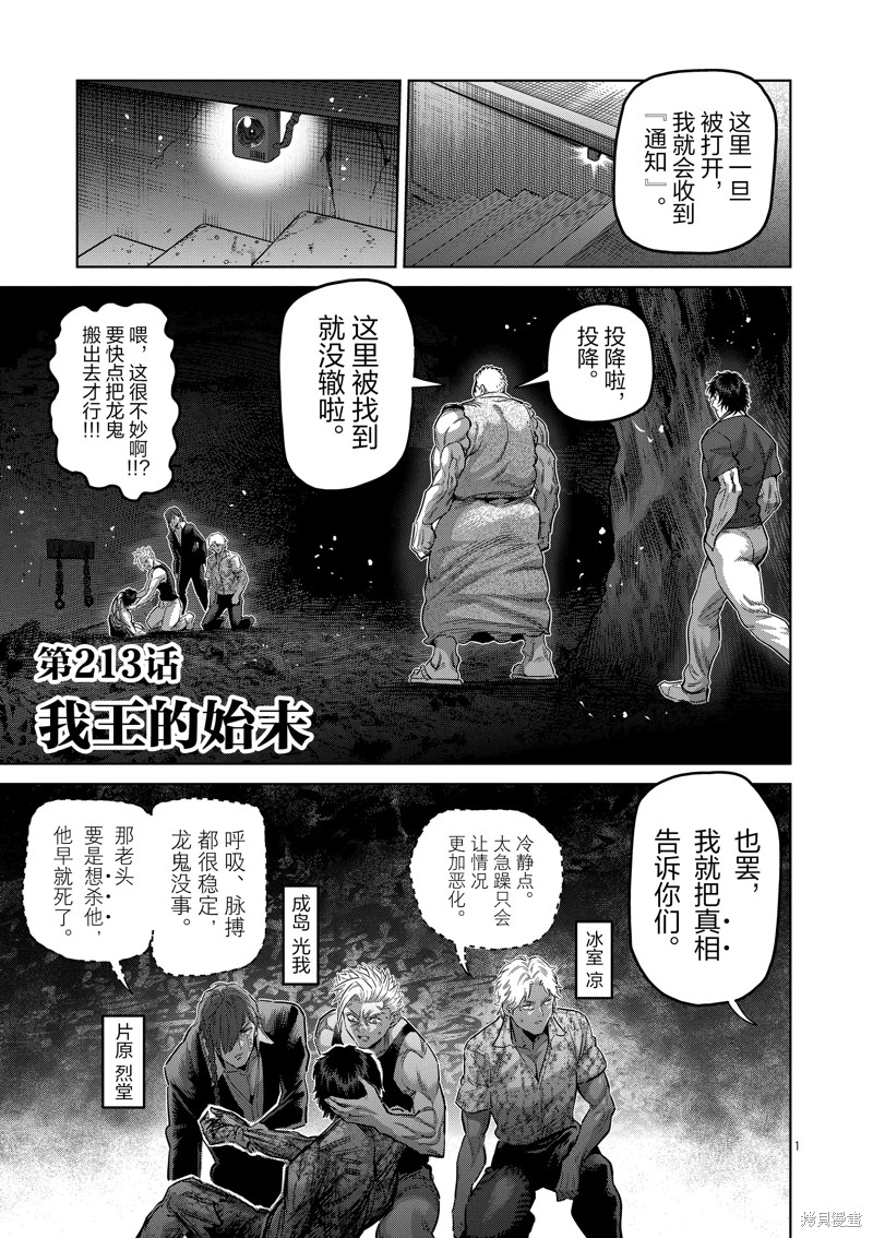 《拳愿奥米迦》第213话第1页