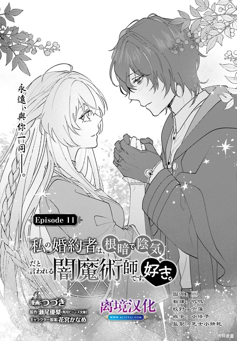 《我喜欢的未婚夫是传闻中阴沉忧郁的暗魔法师》第11话第1页