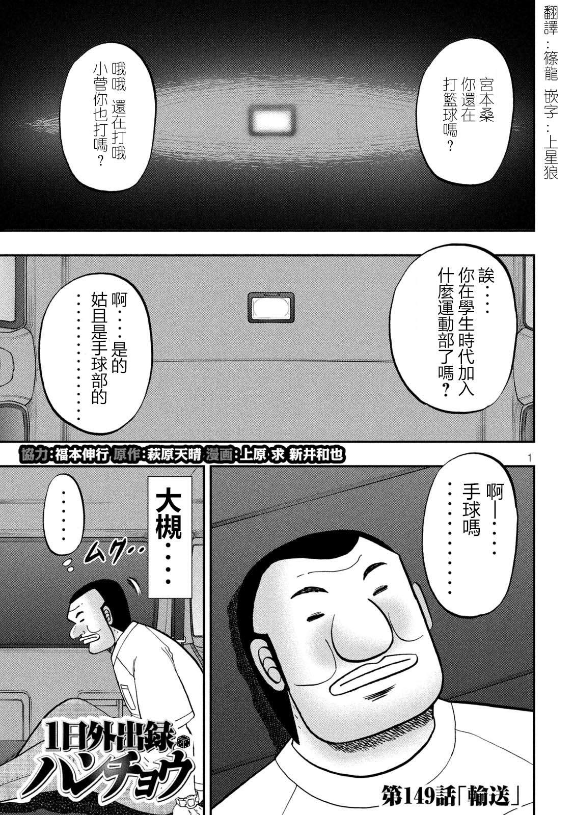 《一日出行录班长》第149话第1页