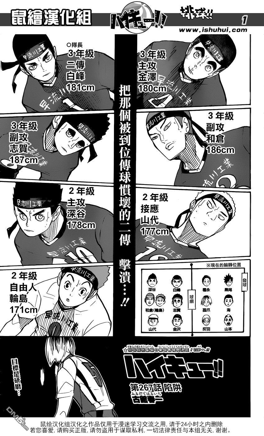 《排球》第267话 陷阱第1页