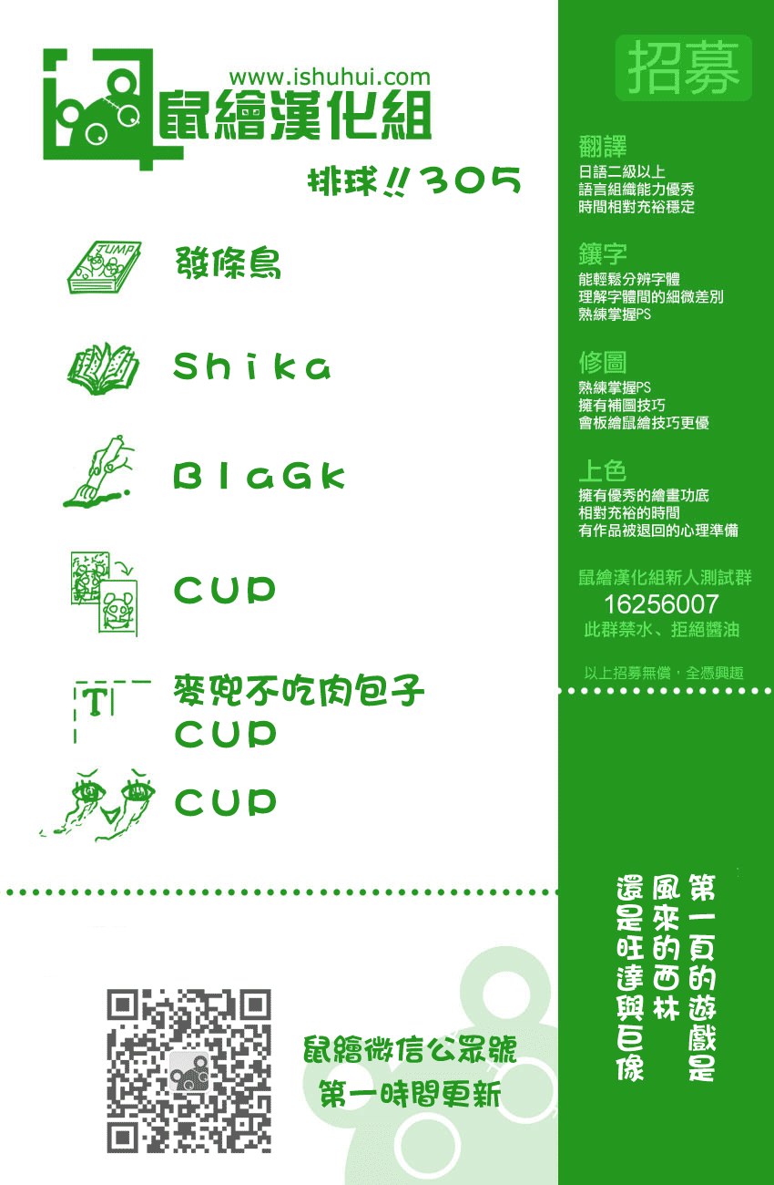 《排球》第305话 一步前进两步冲刺第1页