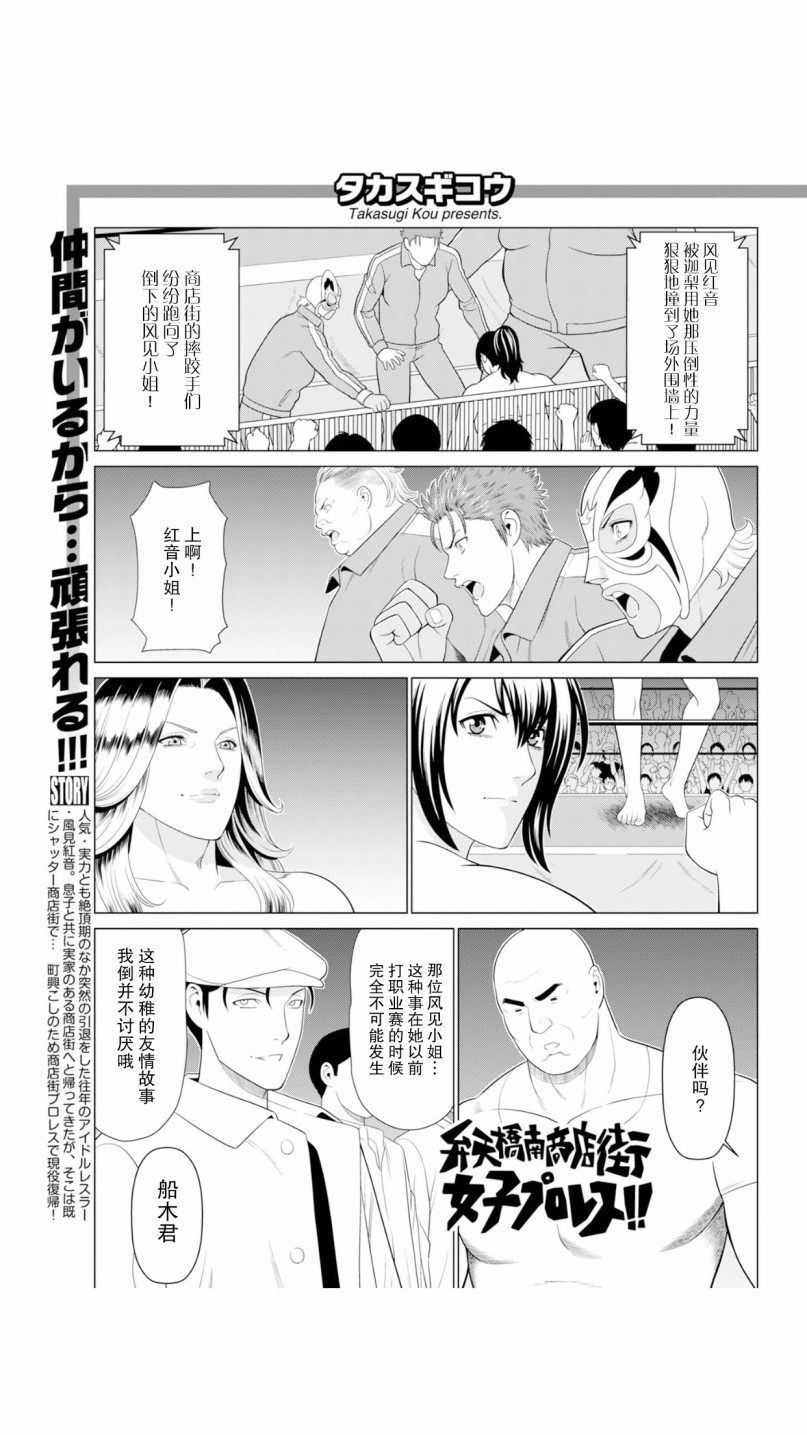 《商店街女子摔跤》7话第1页