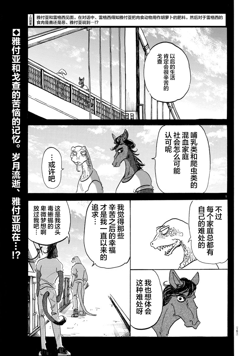 《BEASTARS》第118话 拔掉子弹的机关枪第1页