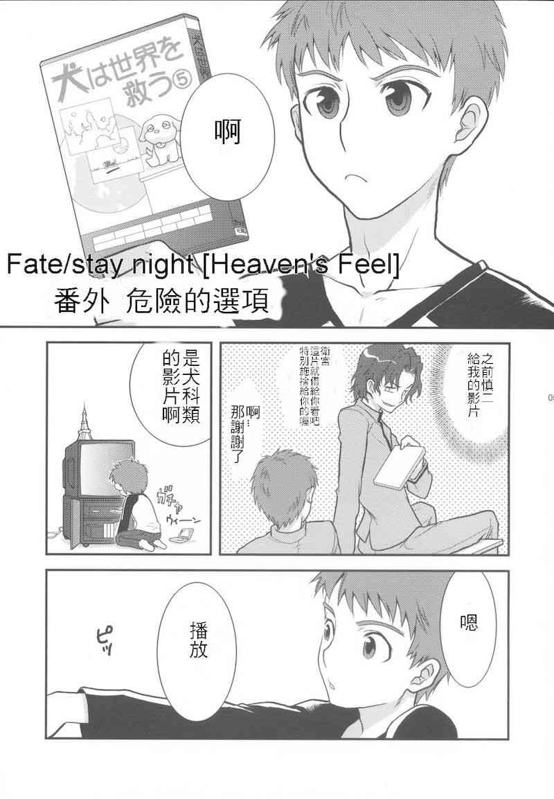 《Fate/stay night Heaven’s Feel》番外 危险的选择第1页