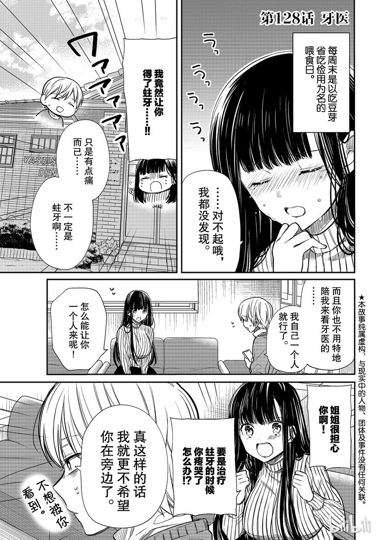 《想包养男子高中生的大姐姐的故事》128话第1页