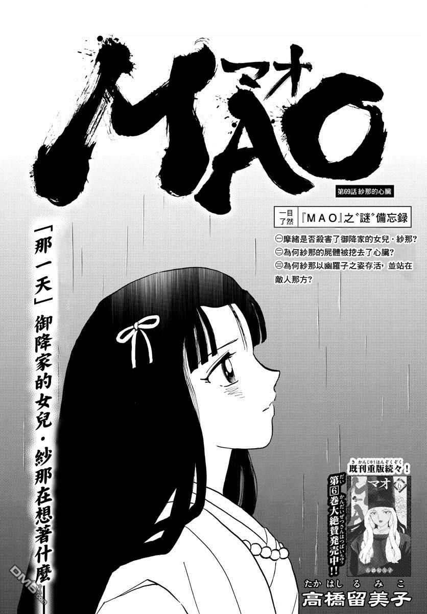 《摩绪》第69话 纱那的心脏第1页