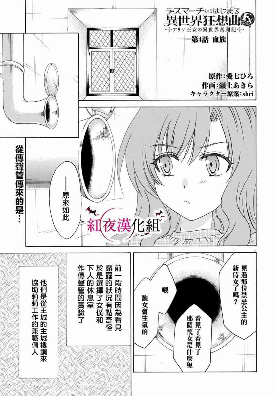 《爆肝工程师的异世界狂想曲Ex：亚里沙王女的异世界奋斗记》4话第1页