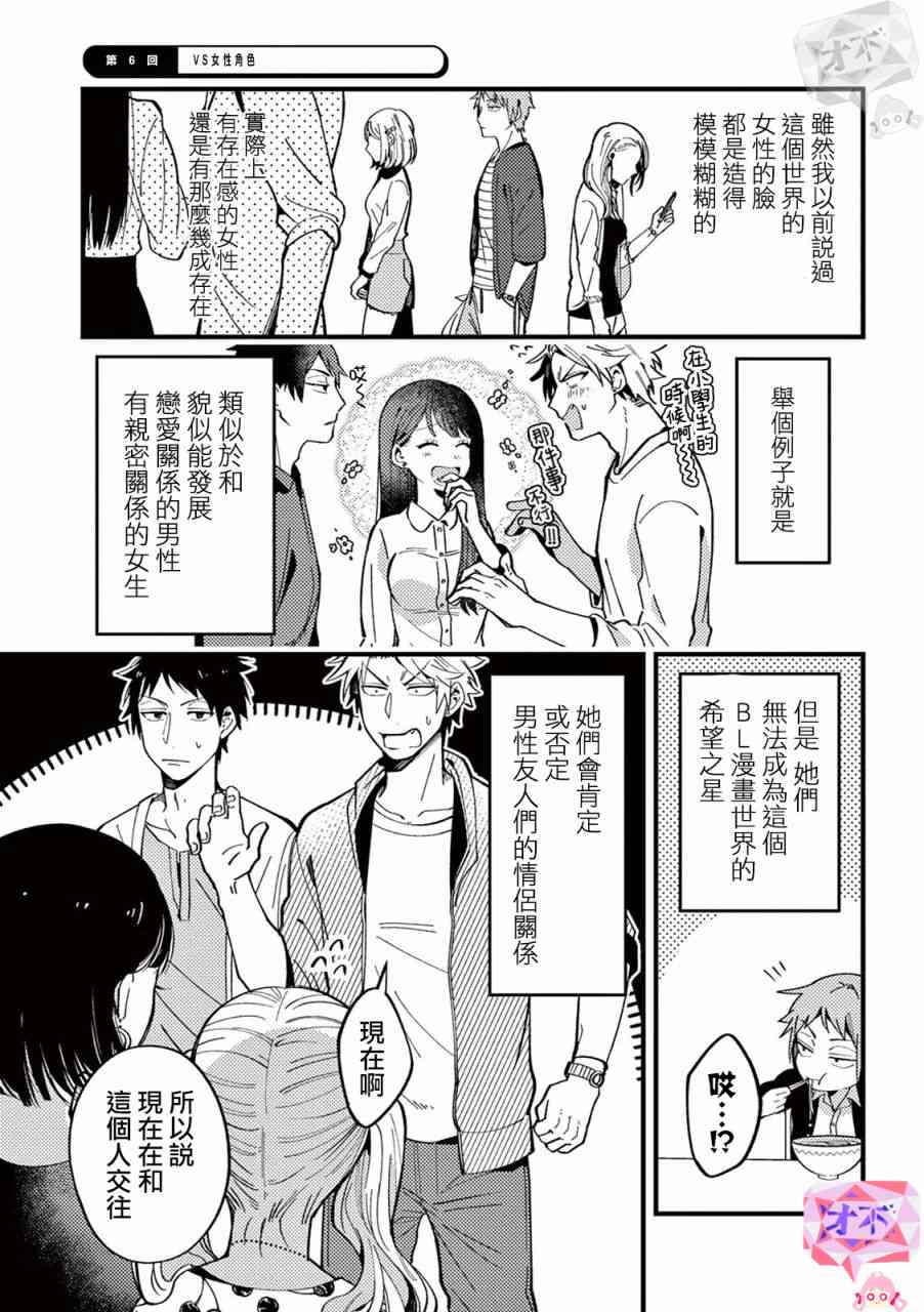 《绝对会变成BL的世界VS绝不想变成BL的男人》6话第1页