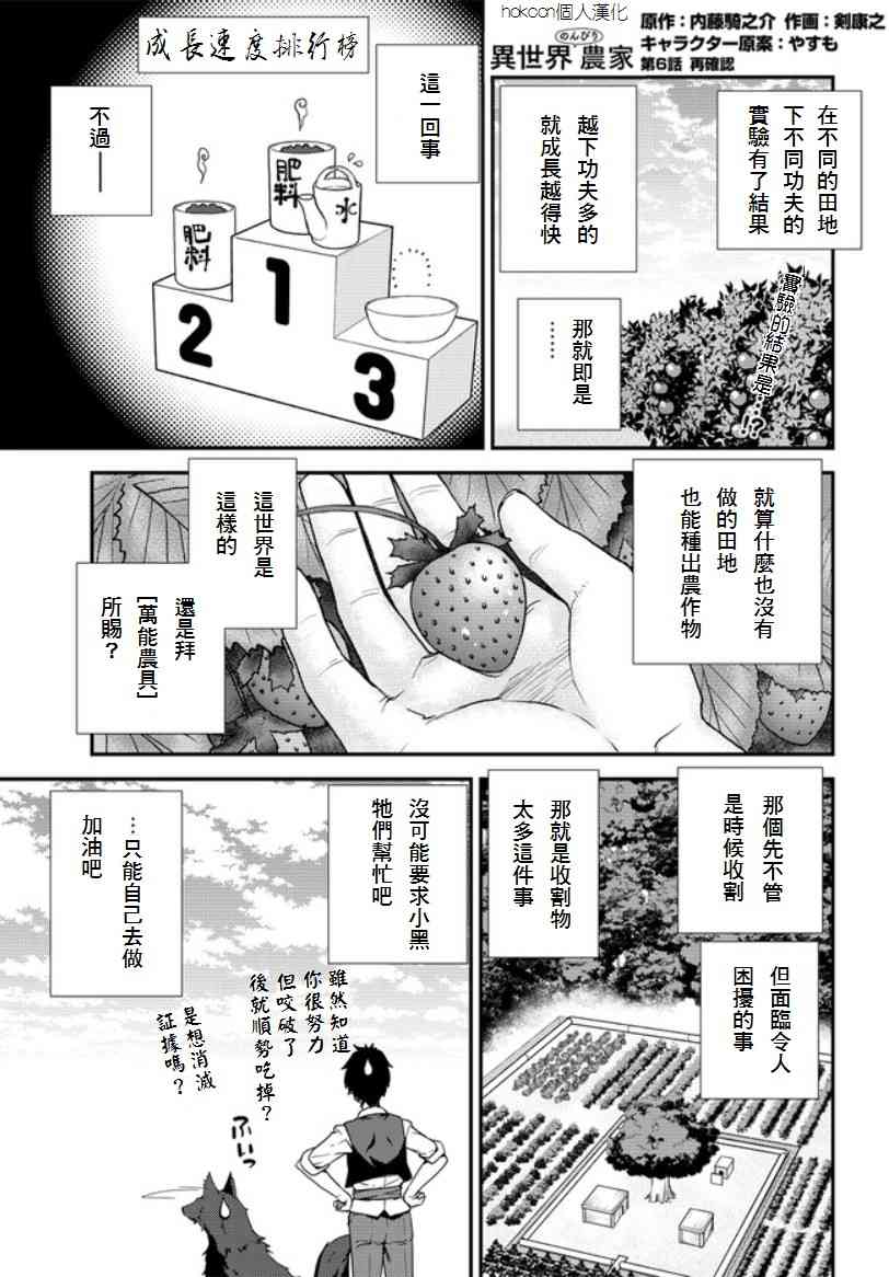 《异世界悠闲农家》6话第1页