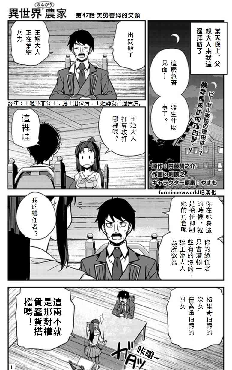 《异世界悠闲农家》47话第1页