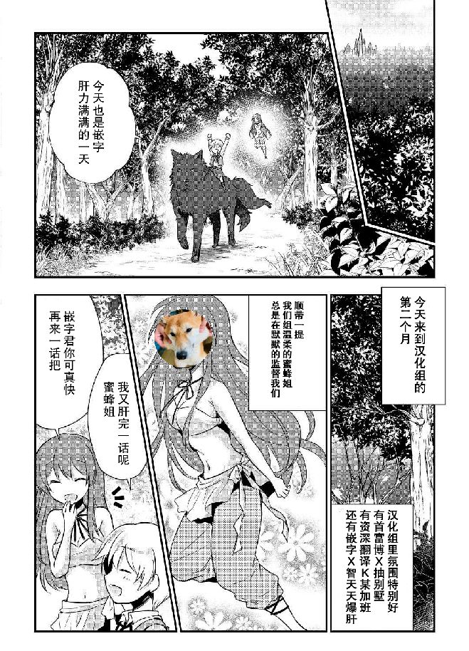 《绿茶汉化组的蜜蜂姐那点事》11话第1页