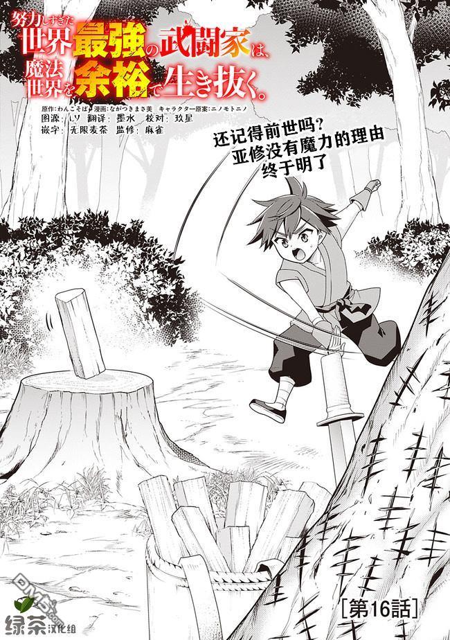 《努力过头的世界最强武斗家，在魔法世界轻松过生活。》第16话第1页